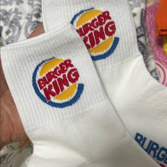 Burger King socks /socks gift - Picture 1 of 4